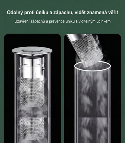 👑 Poslední den akce: 49% sleva 👑 Vyskakovací odtokový filtr pro dřez -- 🛀 Odstraňuje zápach a zabraňuje ucpání