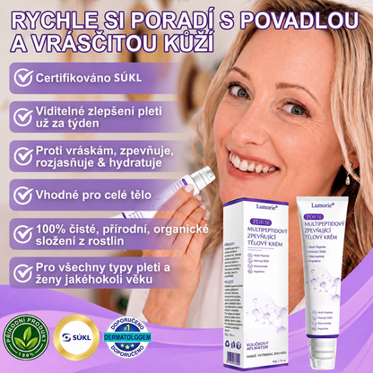 Doporučováno dermatology🥇 | 🍗𝐋𝐮𝐦𝐨𝐫𝐢𝐞® PDRN Multi-Peptidový masážní tělový krém – Proti stárnutí, hydratační, zpevňující, regenerační, sjednocující, proti akné a skvrnám, na odstraňování bradavic a mateřských znamének, pro úlevu při lupénce.❤️