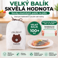 Elastyczne osłony na miski i talerze PKNEW® 👑 – rozciągliwe kuchenne przykrywki do przechowywania resztek jedzenia, owoców, warzyw i codziennej żywności 💎