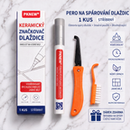 🔥🔥 PKNEW® Przeciwgrzybiczny i wodoodporny pisak / pędzelek do fug ceramicznych! 🖌️
