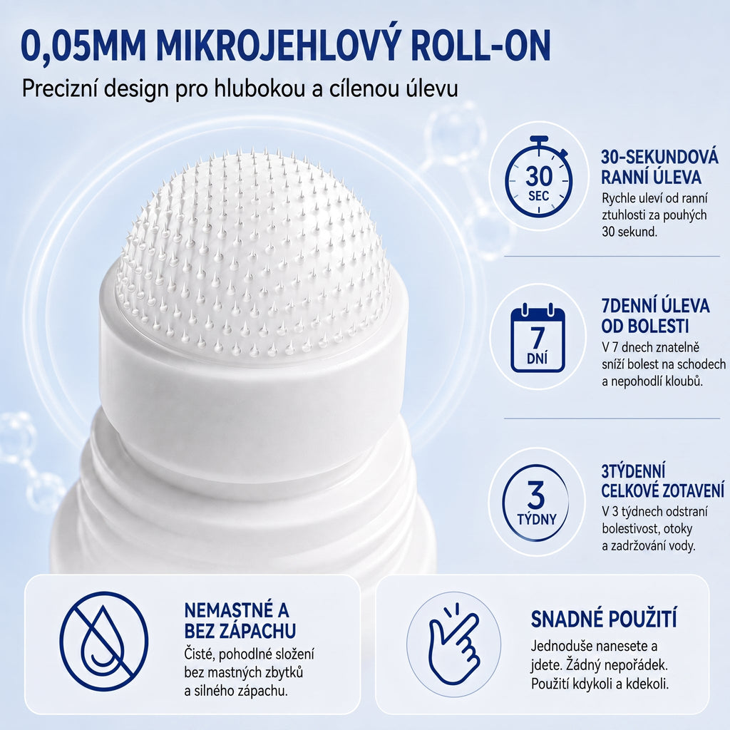 OFICJALNY SKLEP | IFMAGIC® 0,05 mm Mikrowskazówkowy Szybko Działający Roll-On na Bóle Stawów i Kości🎇