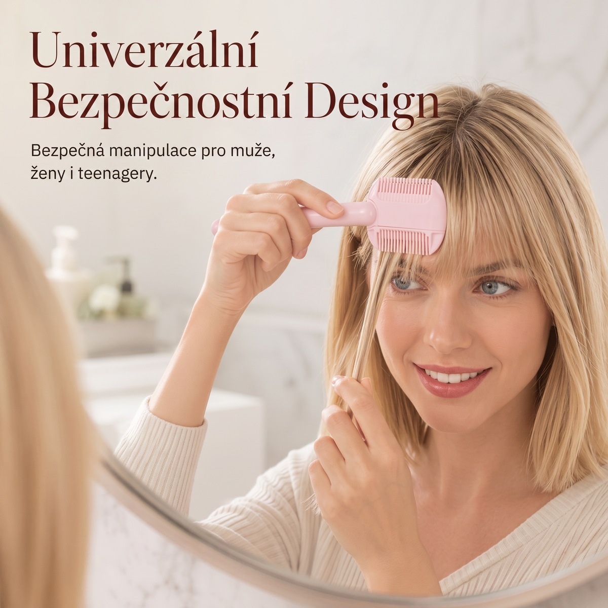 🍟Unikaj wizyt u fryzjera✂️ 4-stopniowy grzebień do strzyżenia i cieniowania włosów – łatwe podcinanie grzywki, kształtowanie i stylizacja włosów w domu