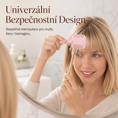 🍭Vyhněte se kadeřnickým úpravám✂️ 4stupňový hřeben pro zastřihování a ředění vlasů – snadná ofina, tvarování a úprava vlasů doma