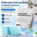 PKNEW® Tabletki czyszczące do podłóg – Uniwersalny środek czyszczący do powierzchni drewnianych, laminowanych i płytek, a także ścian pojazdów kempingowych, działanie antybakteryjne i dezodoryzujące 🌷