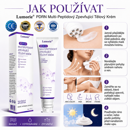 Doporučováno dermatology🥇 | 🍗𝐋𝐮𝐦𝐨𝐫𝐢𝐞® PDRN Multi-Peptidový masážní tělový krém – Proti stárnutí, hydratační, zpevňující, regenerační, sjednocující, proti akné a skvrnám, na odstraňování bradavic a mateřských znamének, pro úlevu při lupénce.❤️