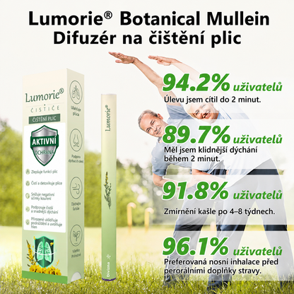 🇨🇿 Vysoce kvalitní český produkt s doručením po celé ČR 🥇 𝐋𝐮𝐦𝐨𝐫𝐢𝐞® bylinný inhalátor pro očistu plic🥞(👨‍⚕️ Účinná pomoc při: kašli, bolesti v krku, dušnosti, zahlenění, ucpaném nosu, zánětu průdušek, alergických příznacích a plicních potížích) ❤️