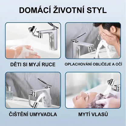 1080° Univerzální perlátor - Duální režim & Všesměrové nastavení 💎