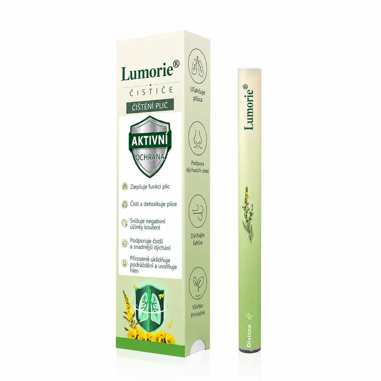 🇨🇿 Vysoce kvalitní český produkt s doručením po celé ČR 🥇 𝐋𝐮𝐦𝐨𝐫𝐢𝐞® bylinný inhalátor pro očistu plic🥞(👨‍⚕️ Účinná pomoc při: kašli, bolesti v krku, dušnosti, zahlenění, ucpaném nosu, zánětu průdušek, alergických příznacích a plicních potížích) ❤️