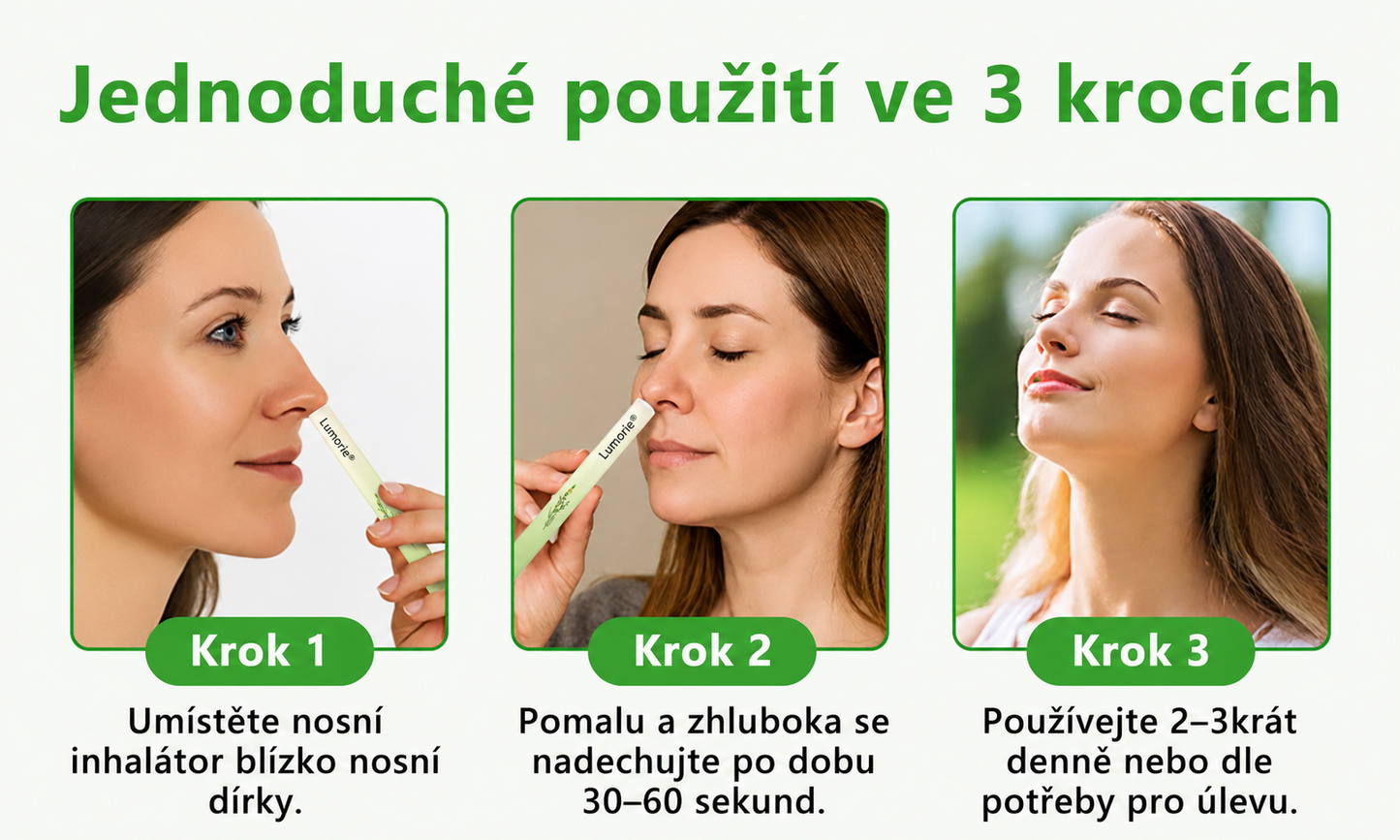 🇨🇿 Vysoce kvalitní český produkt s doručením po celé ČR 🥇 𝐋𝐮𝐦𝐨𝐫𝐢𝐞® bylinný inhalátor pro očistu plic🥞(👨‍⚕️ Účinná pomoc při: kašli, bolesti v krku, dušnosti, zahlenění, ucpaném nosu, zánětu průdušek, alergických příznacích a plicních potížích) ❤️