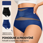 ❤️Wyszczuplające figi z wysokim stanem dla puszystych z krzyżowym panelem korygującym brzuch