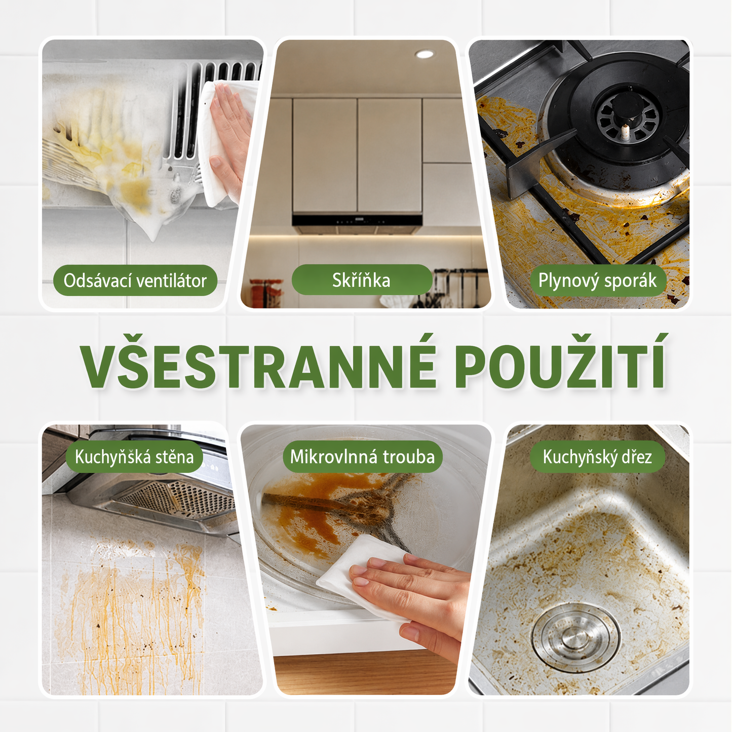 🔥 ŽHAVÁ NOVINKA 🔥 PKNEW® Víceúčelový enzymatický pěnový čistič, univerzální použití – Kuchyň a domácnost 💖