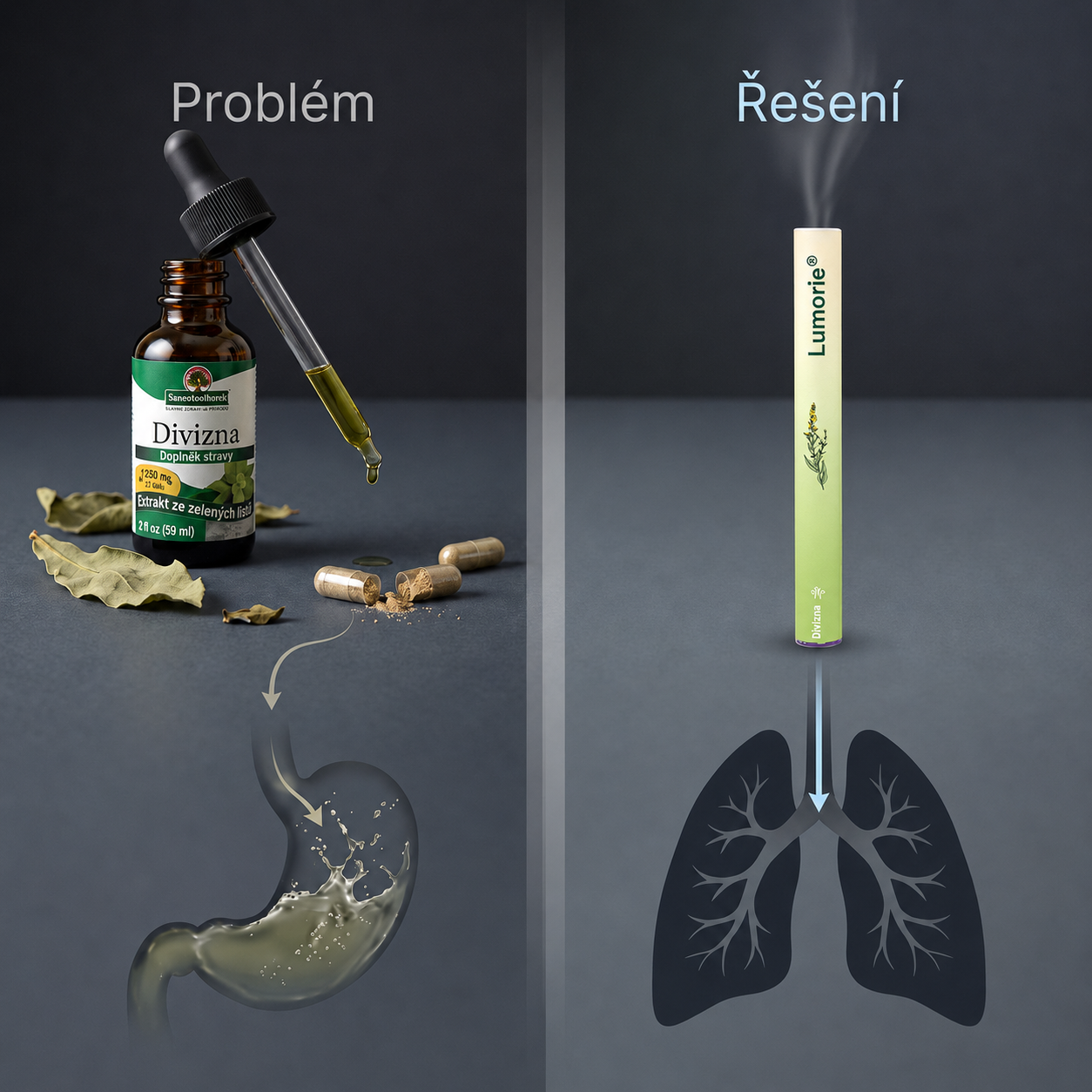 🇨🇿 Vysoce kvalitní český produkt s doručením po celé ČR 🥇 𝐋𝐮𝐦𝐨𝐫𝐢𝐞® bylinný inhalátor pro očistu plic🥞(👨‍⚕️ Účinná pomoc při: kašli, bolesti v krku, dušnosti, zahlenění, ucpaném nosu, zánětu průdušek, alergických příznacích a plicních potížích) ❤️