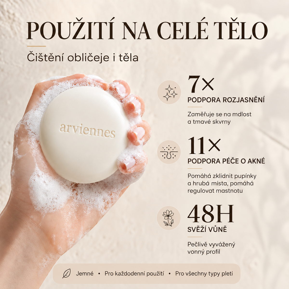 🎭Mydło z niacynamidem rozjaśniające cerę – na melasmę, ciemne plamy i piegi