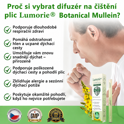 🇨🇿 Vysoce kvalitní český produkt s doručením po celé ČR 🥇 𝐋𝐮𝐦𝐨𝐫𝐢𝐞® bylinný inhalátor pro očistu plic🥞(👨‍⚕️ Účinná pomoc při: kašli, bolesti v krku, dušnosti, zahlenění, ucpaném nosu, zánětu průdušek, alergických příznacích a plicních potížích) ❤️